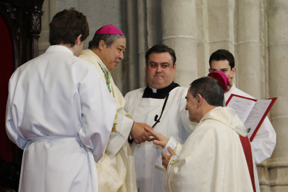 El nuncio apostólico del Papa en España, Monseñor Bernardito Cleopas Auza, presidirá la ordenación del sacerdote navarro Mikel Garciandia como obispo de Palencia. A la ceremonia acudirán otros 26 prelados, arzobispos y administradores diocesanos- Brágimo/Ical