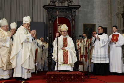 El nuncio apostólico del Papa en España, Monseñor Bernardito Cleopas Auza, presidirá la ordenación del sacerdote navarro Mikel Garciandia como obispo de Palencia. A la ceremonia acudirán otros 26 prelados, arzobispos y administradores diocesanos- Brágimo/Ical
