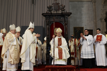 El nuncio apostólico del Papa en España, Monseñor Bernardito Cleopas Auza, presidirá la ordenación del sacerdote navarro Mikel Garciandia como obispo de Palencia. A la ceremonia acudirán otros 26 prelados, arzobispos y administradores diocesanos- Brágimo/Ical