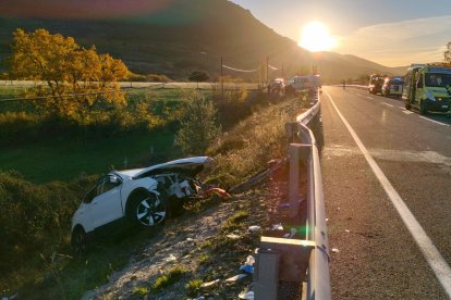 Accidente mortal en Ávila. EMERGENCIAS ÁVILA