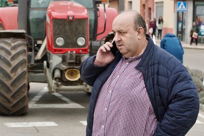 Protestas agrarias en Santa María del Páramo, León. -ICAL