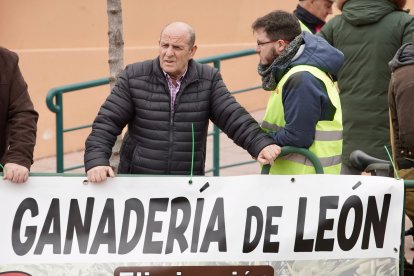 Protestas agrarias en Santa María del Páramo, León. -ICAL