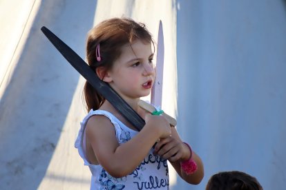 Villadangos del Páramo en León celebra la recreación de la Batalla de Villadangos.-ICAL