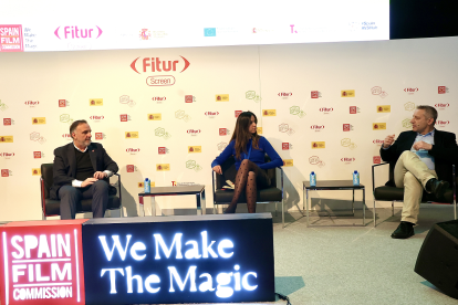 La concejala de Turismo, Eventos y Marca Ciudad de Valladolid, Blanca Jiménez, presenta las experiencias de la ‘Valladolid Film Comission’, en su décimo aniversario. Juan Lázaro/ Ical
