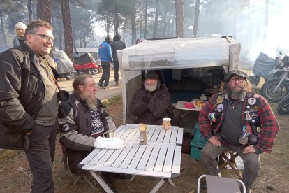 Concentración motera ‘La Leyenda continúa’ en Cantalejo, Segovia - E.M.