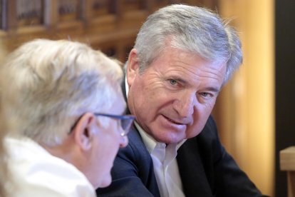Imágenes del pleno extraordinario de final de mandato de la Diputación de León. ICAL