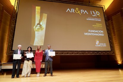Ganadores de los premios AR&PA de la 13 Bienal Ibérica de Patrimonio Cultural. ICAL