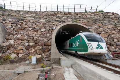 Estado del túnel de la Variante de Pajares. E.M.