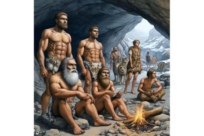 Si quitas el homínido u homo salen tan guapos como un chico de portada de revista. BING IA