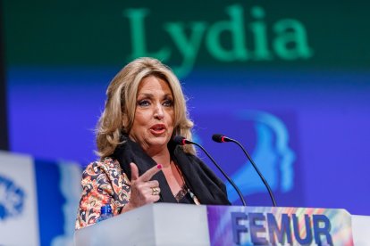 La periodista Lydia Lozano.