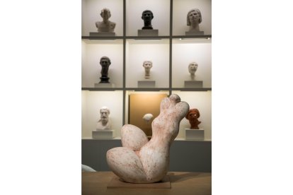 Exposición 'Baltasar Lobo, un moderno entre los antiguos' en la Casa del Sol de Valladolid. ICAL