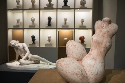 Exposición 'Baltasar Lobo, un moderno entre los antiguos' en la Casa del Sol de Valladolid. ICAL