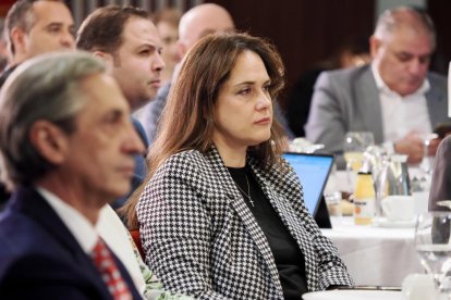 Adriana Ulibarri,  consejera-delegada de Edigrup. Club de Prensa El Mundo – Diario de Castilla y León ‘El sector financiero en Castilla y León. Un aliado imprescindible de nuestro crecimiento’. -PHOTOGENIC