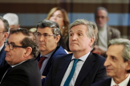 Alfonso Jiménez, presidente de Cascajares. Club de Prensa El Mundo – Diario de Castilla y León ‘El sector financiero en Castilla y León. Un aliado imprescindible de nuestro crecimiento’. -PHOTOGENIC