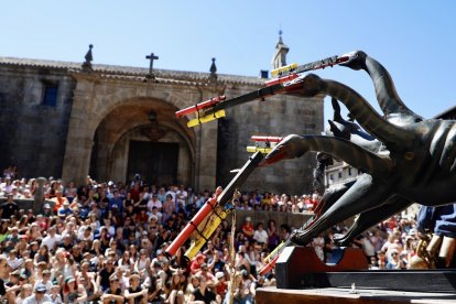Representación del acto sacramental de La Loa, declarado Bien de Interés Cultural de carácter inmaterial, con motivo de las fiestas patronales en honor a Nuestra Se?ora de la Asunción de La Alberca.- ICAL