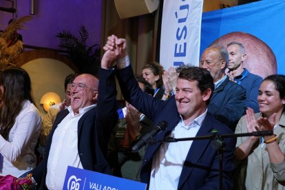 Jesús Julio Carnero, candidato del PP, gana las elecciones a la Alcaldía de Valladolid.- ICAL