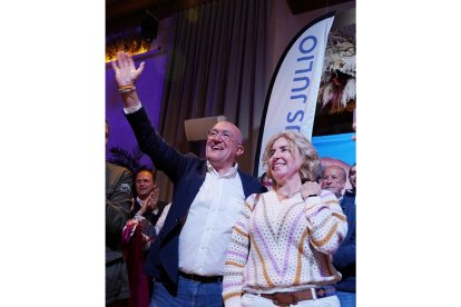 Jesús Julio Carnero, candidato del PP, gana las elecciones a la Alcaldía de Valladolid.- ICAL
