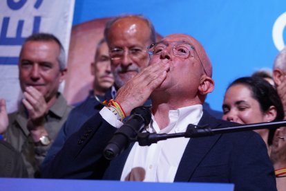 Jesús Julio Carnero, candidato del PP, gana las elecciones a la Alcaldía de Valladolid.- ICAL
