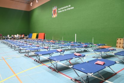Vecinos de la zona evacuados a Salas de los Infantes (Burgos).- ICAL