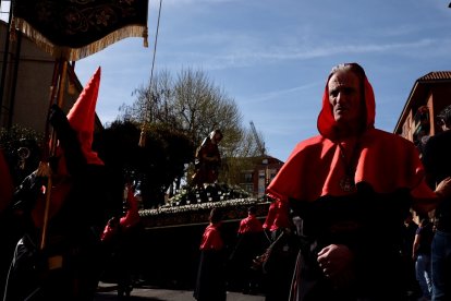 Procesión de la Hermandad del Silencio de Salamanca.- ICAL