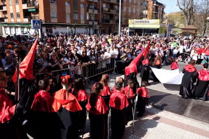 Procesión de la Hermandad del Silencio de Salamanca.- ICAL
