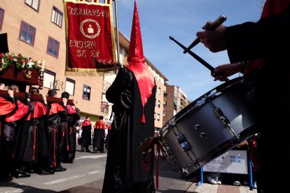 Procesión de la Hermandad del Silencio de Salamanca.- ICAL