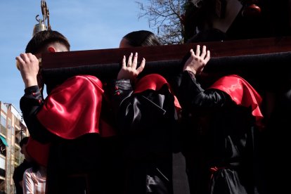 Procesión de la Hermandad del Silencio de Salamanca.- ICAL