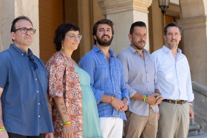 Juan García-Gallardo visita Soria en el marco de la campaña electoral de Vox.- ICAL