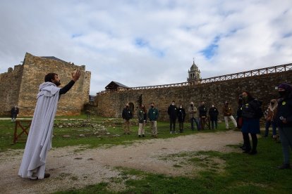 Visitas teatralizadas en el Castillo de los Templarios de Ponferrada. -ICAL.