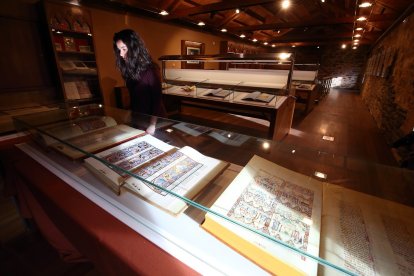 Exposición Templum Libri en el Castillo de los Templarios de Ponferrada. -ICAL.
