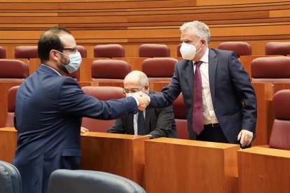 Pleno de constitución de la XI Legislatura de las Cortes de Castilla y León. -ICAL