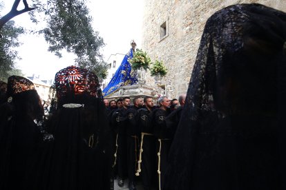 Procesión de Resurrección en Ponferrada. -ICAL