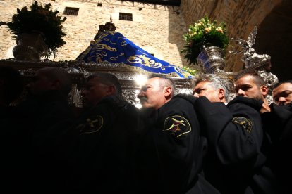 Procesión de Resurrección en Ponferrada. -ICAL