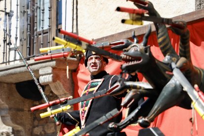 Representación del acto sacramental de La Loa, declarado Bien de Interés Cultural de carácter inmaterial, con motivo de las fiestas patronales en honor a Nuestra Señora de la Asunción de La Alberca.- ICAL