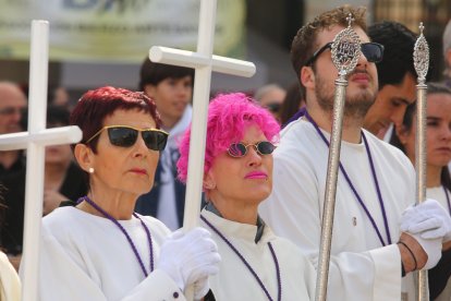 Procesión de Resurrección en Ponferrada. -ICAL
