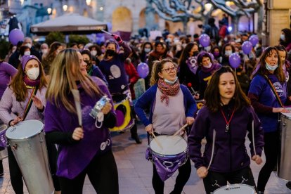 Manifestación por el Día Internacional de la Mujer en Soria. ICAL