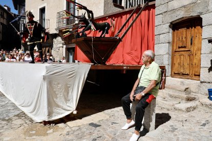 Representación del acto sacramental de La Loa, declarado Bien de Interés Cultural de carácter inmaterial, con motivo de las fiestas patronales en honor a Nuestra Señora de la Asunción de La Alberca.- ICAL