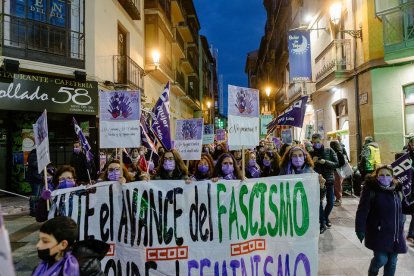 Manifestación por el Día Internacional de la Mujer en Soria. ICAL