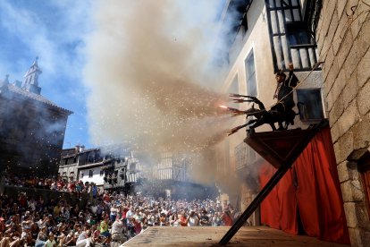 Representación del acto sacramental de La Loa, declarado Bien de Interés Cultural de carácter inmaterial, con motivo de las fiestas patronales en honor a Nuestra Señora de la Asunción de La Alberca.- ICAL