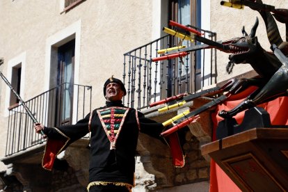 Representación del acto sacramental de La Loa, declarado Bien de Interés Cultural de carácter inmaterial, con motivo de las fiestas patronales en honor a Nuestra Señora de la Asunción de La Alberca.- ICAL