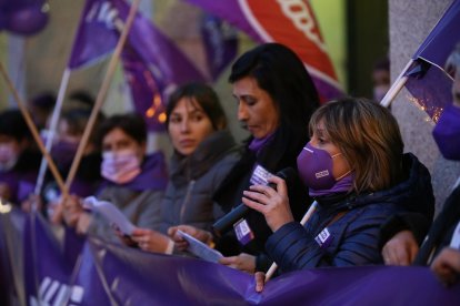 Manifestación por el Día Internacional de la Mujer en Zamora. ICAL