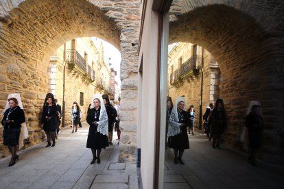 Procesión de Resurrección en Ponferrada. -ICAL