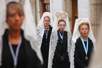 Procesión de Resurrección en Ponferrada. -ICAL