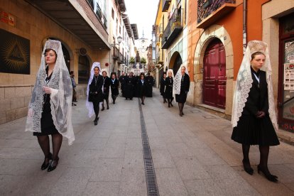 Procesión de Resurrección en Ponferrada. -ICAL