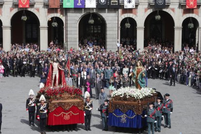 Procesión del Domingo de Resurrección en Zamora. -ICAL