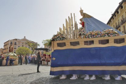 Procesión del Encuentro en Segovia. -ICAL
