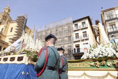 Procesión del Encuentro en Segovia. -ICAL