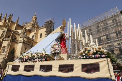Procesión del Encuentro en Segovia. -ICAL