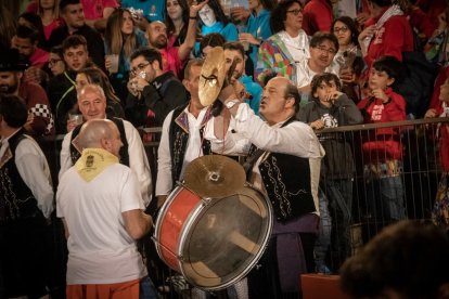 La vuelta del Paso del Fuego a San Pedro Manrique en Soria. -Gonzalo Monteseguro