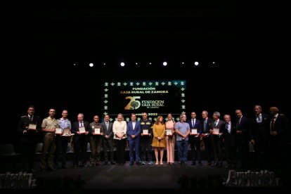 Acto de entrega de los premios de la Fundación Caja Rural.- ICAL